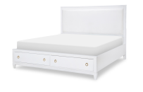 Upholstered Bed w/ Storage, Queen