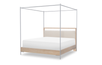 Upholstered Bed w. Canopy, Queen