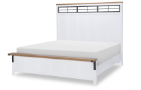 Two Tone Panel Bed, CA King 