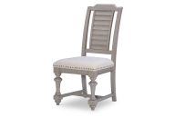 Louvered Side Chair