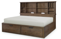 Bookcase Lounge Bed, Full