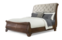 Dottie Upholstered Sleigh Bed, CA King