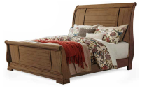 Sleigh Bed, King