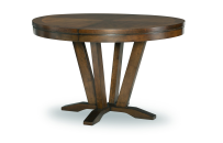 Round to Oval Pedestal Table
