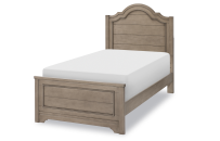 Complete Arched Panel Bed, Twin
